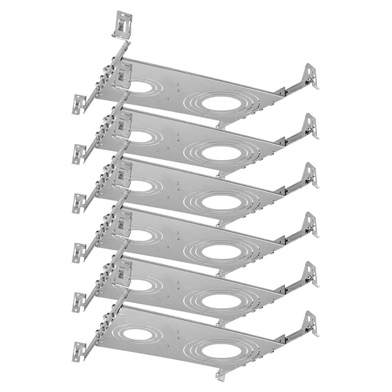 Ensemble de 6 barres de suspension extensibles Luxrit