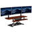 VersaDesk PowerPro 48" Electric Standing Desk Converter with Push-Button Height Adjustment & USB Charging Port, Cherry-1240697219-1240697225
