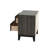 Rustic Nightstand, 2-Drawers Bed Side Table