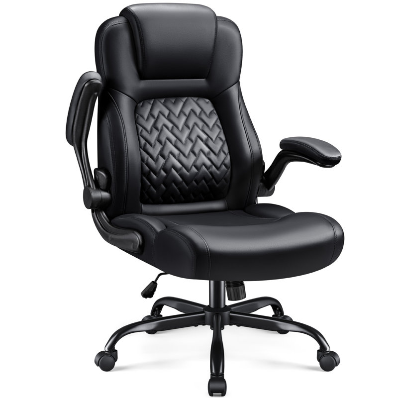 High Back Ergonomic Executive Chair with Headrest, Black