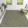 Tapis gris en jute tissé Griffin