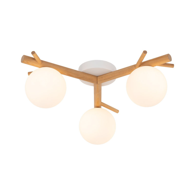 Briana Glass Flush Mount