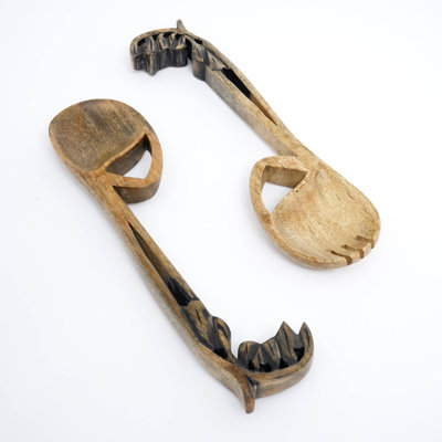 2 Piece Wooden Cooking Utensil Set/Salad Servers