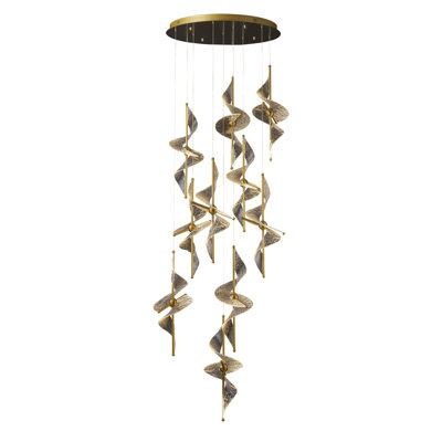 Lustre à 9 lumières DEL Rhythme
