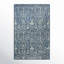 Waylon Handmade Tufted Azure/Ivory Area Rug-1535906306