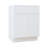 Colton 24" Freestanding Shaker Bathroom Vanity Cabinet with 2 Doors, No Countertop, Ready to Assemble, White-95216789