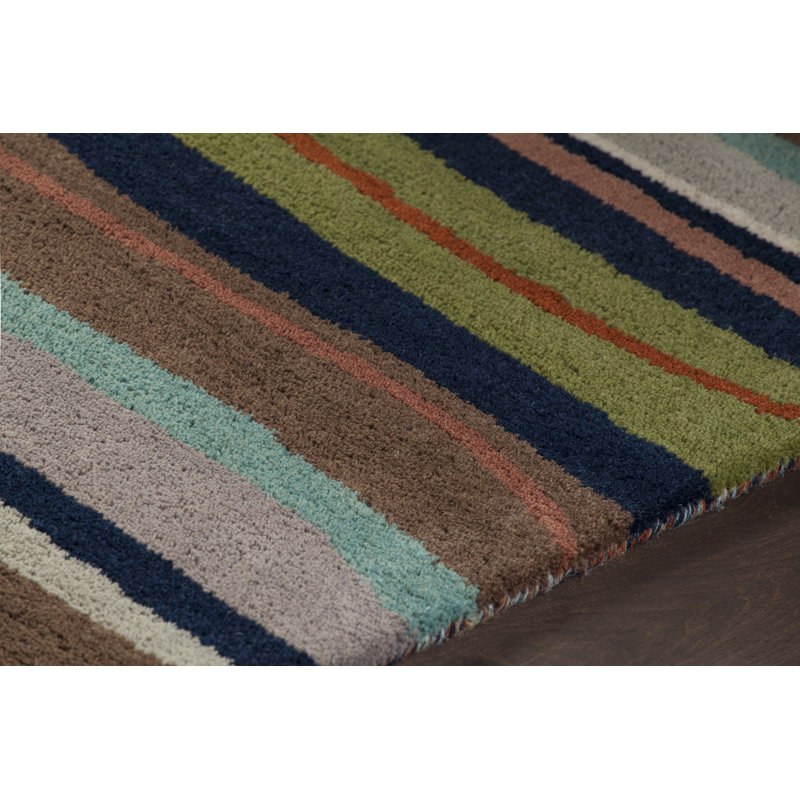 Tapis zone rayée templos, 5 pi x 7 pi