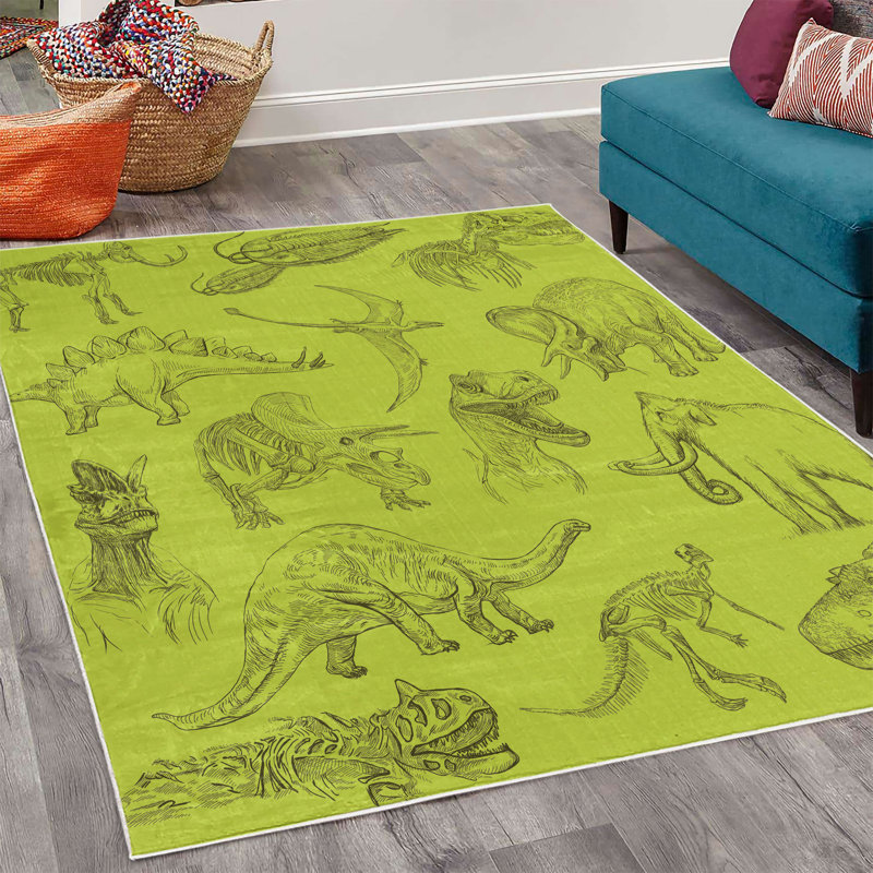 Tapis décoratif Cedarcliffe, Rectangle 4 pi x 5 pi 5 po