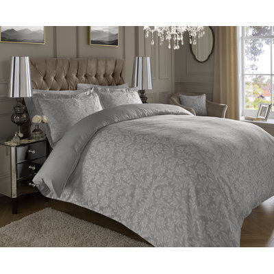 Choute Cotton Blend Floral Duvet Cover Set with Pillowcases Included