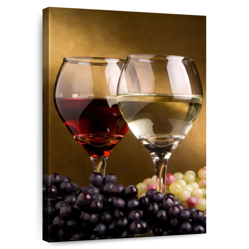 Yarlin Red And White Wine Grapes, 45" H x 30" W