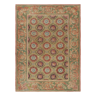 European One-of-a-Kind 9’3X12’6 Hand Knotted Area Rug