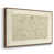Walnut Floater Framed Canvas