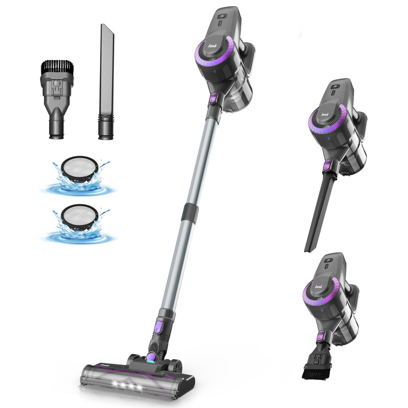 Aspirateur balai sans fil INSE, Mauve