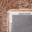 Tapis brun touffeté à la main-181690770