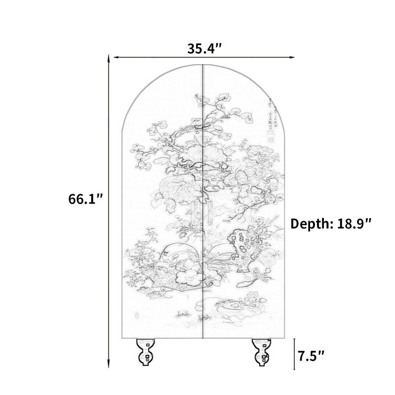 Armoire de rangement domestique multifonction
