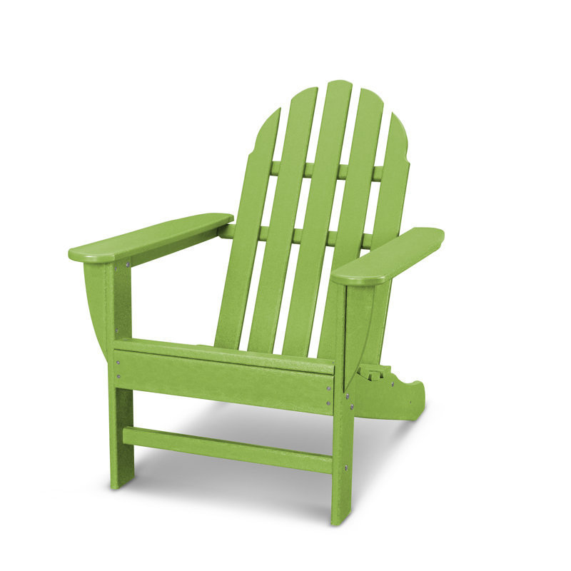 Chaise Adirondack POLYWOOD Classics, Limette
