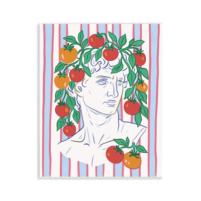 La Rossa Sculpture Face Wall Plaque, design by Radhika Modi