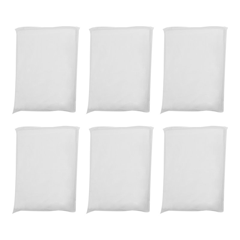 Chiffon Ceiling Draping for Decoration, White, 0.1" H x 360" W x 60" D