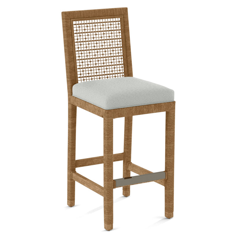 Tabouret de bar Sorinda Glinda, Bleu de base; 0317-63, Miel