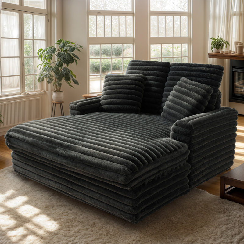 Canapé-lit pour 2 personnes Cloud Sleeper, Gris