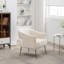 Fauteuil d'appoint en velours Chynna-2015316030