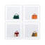 Embroidered Table Linen Cocktail Napkin 6x6 Inch