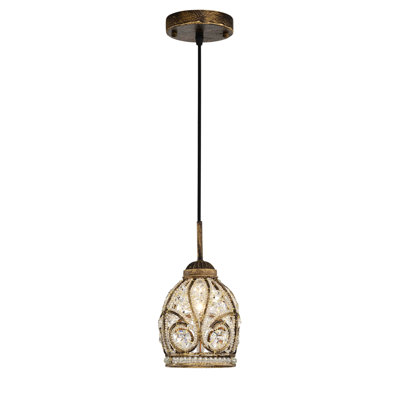 Luminaire suspendu en cristal Telder