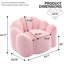 Canapé à compression Lotus, fauteuil à billes pour adultes avec anneau de traction pour faciliter le déplacement, aucun assemblage requis, convient à divers environnements-130620472