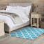Tapis marocain antidérapant à motif treillis Ottohome-27331128