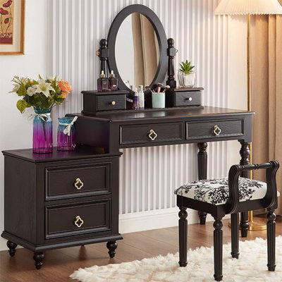 Makeup Vanity mirror,4 drawers