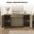 Cesiro 61" Fluted Writing Desk With Drawer And Cabinets-1605376053-1604947747