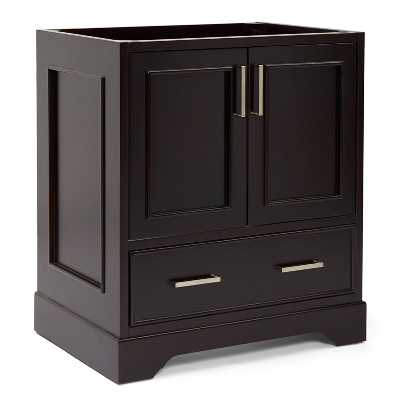 Base de meuble-lavabo simple 30 po Peightyn seulement, Espresso