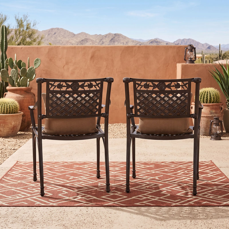 Chaise pour table repas d'extérieur