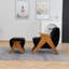 Upholstered Armchair with Footstool-488585401-503314700