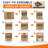 Your Personal Indoor Wellness Pod Infrared Sauna for 4 Person, Low EMF 2145W/110V Hemlock Wood Sauna with Tourmaline Foot Warmer, 7-Color Light Therapy, Ambient Light Strips, Easy Assembly – Compact Indoor Spa 63.2"x47.2"x75.2"