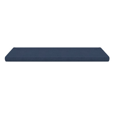 Sunbrella® Indoor/Outdoor Bench Seat Cushion, 3" Thick
