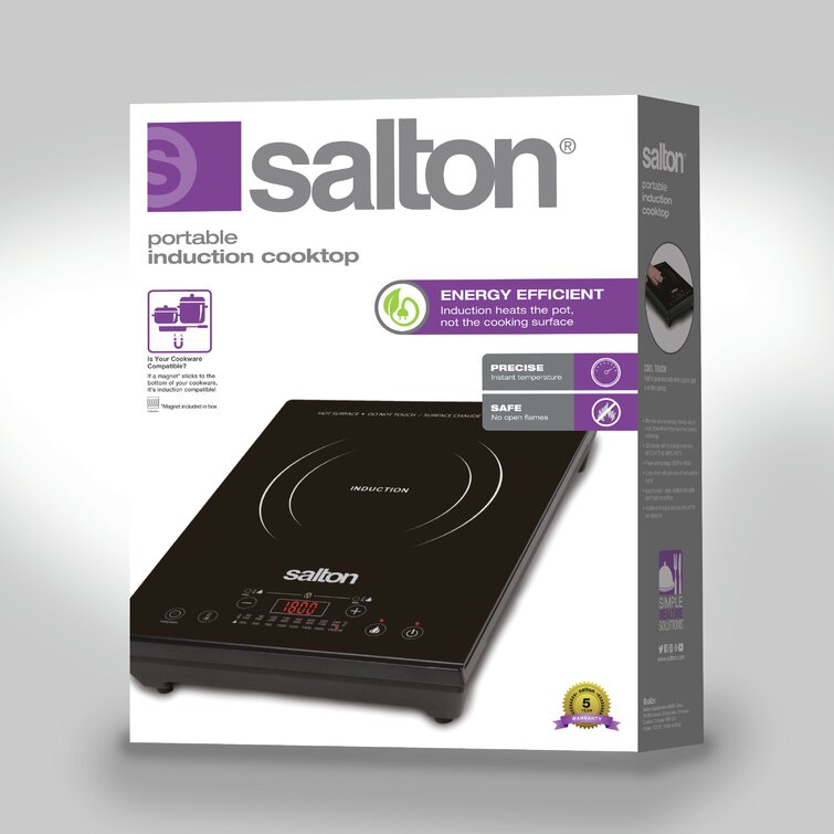 Salton 900 Watt Electric Double Hot Plate