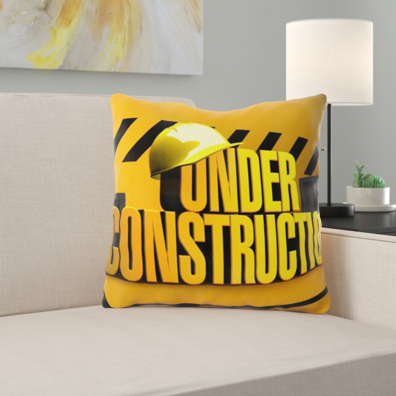 Coussin décoratif sous le lit