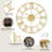 Madiline Metal Wall Clock-1243031954
