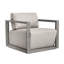 Fauteuil d'extérieur gris / colombe Pakswith