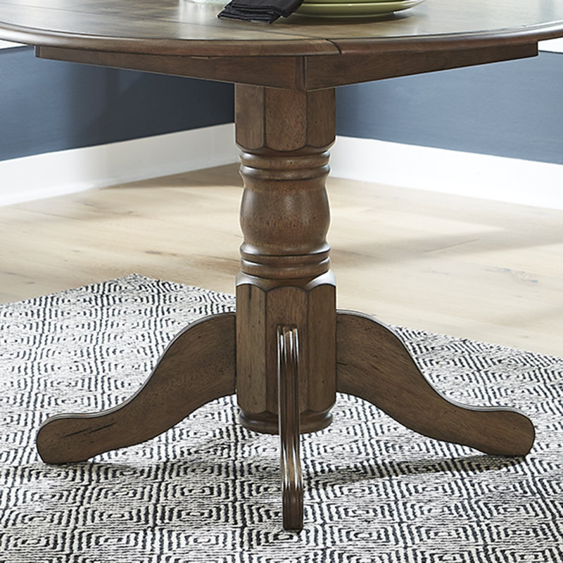 Ensemble de table de salle à manger Judique, Brun, 3 pièces: table, 2 chaises