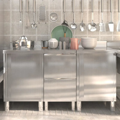 Stainless Steel Kitchen Pantry
