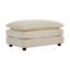Fauteuil moderne avec chenille beige - tissu haut, bois, assise en bois massif, revêtement, pour diverses pièces