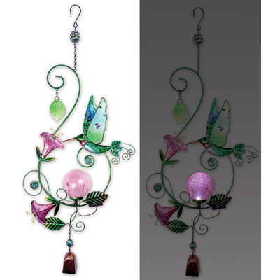 Carillon solaire à vent solaire hummingbird Fravata