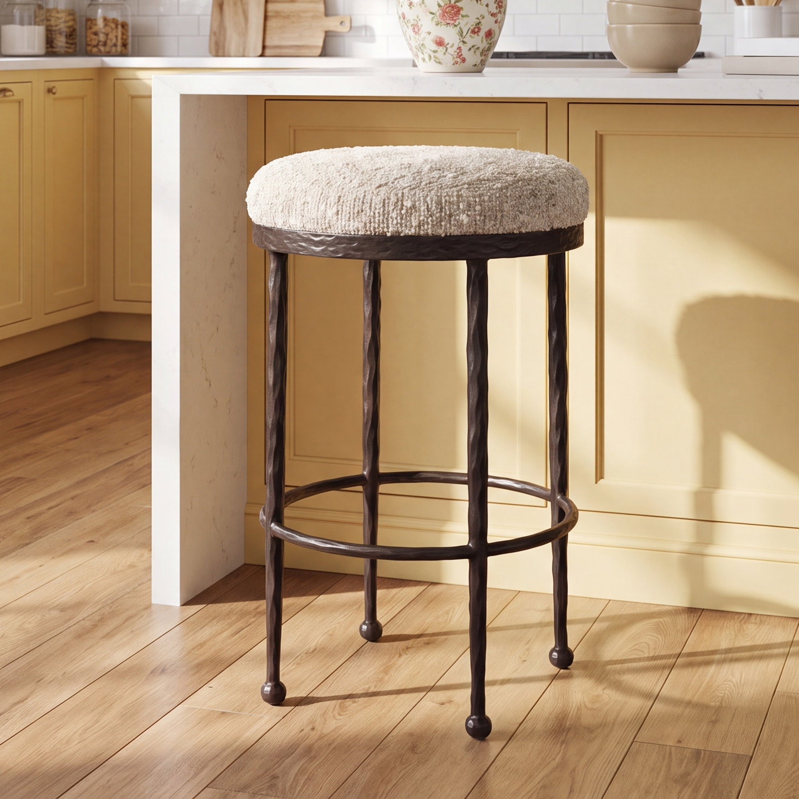 Eloise Stool-Ivan Stone, Bar Stool (31.25" Seat Height), Ivan Stone