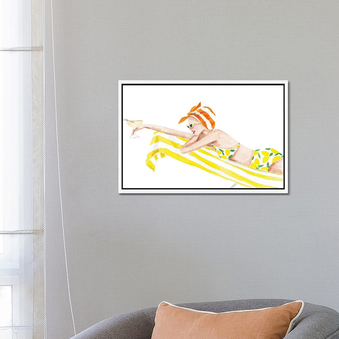 Yellow Towel von Style Of Brush - Gallery-Wrapped Canvas Giclée