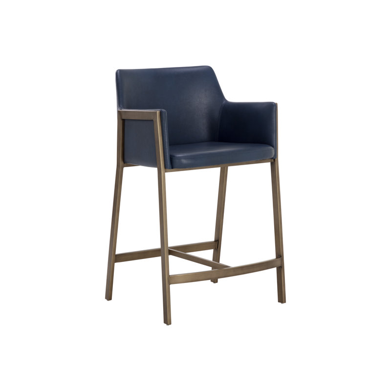 BERNADETTE BARSTOOL - BRAVO ADMIRAL, Counter Stool (26" Seat Height), Bravo Admiral
