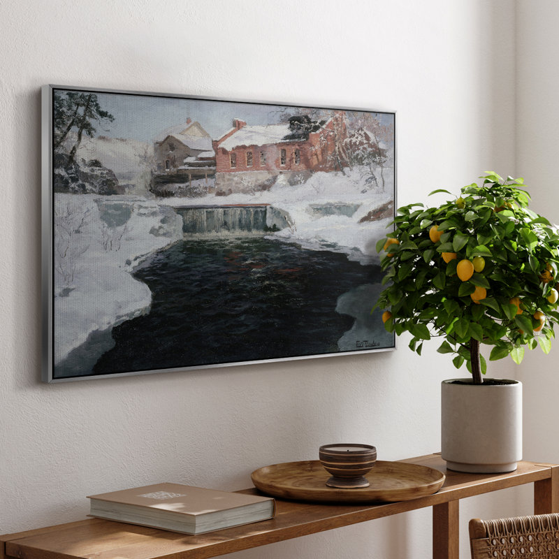 "Vintage Landscape - CDVII" sur toile, H 25 po x l 37 po