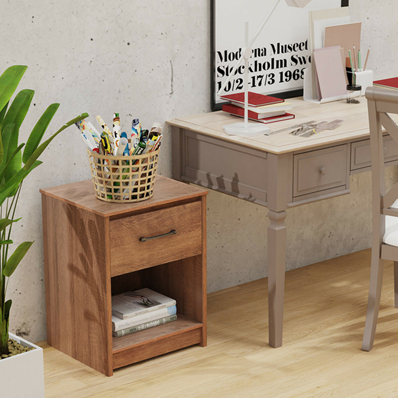 Scottsburg 18'' W Nightstand, Brown