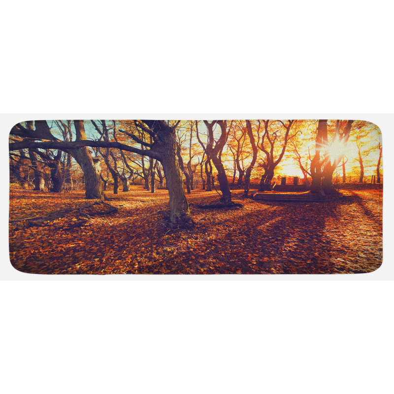 Tapis de cuisine forest